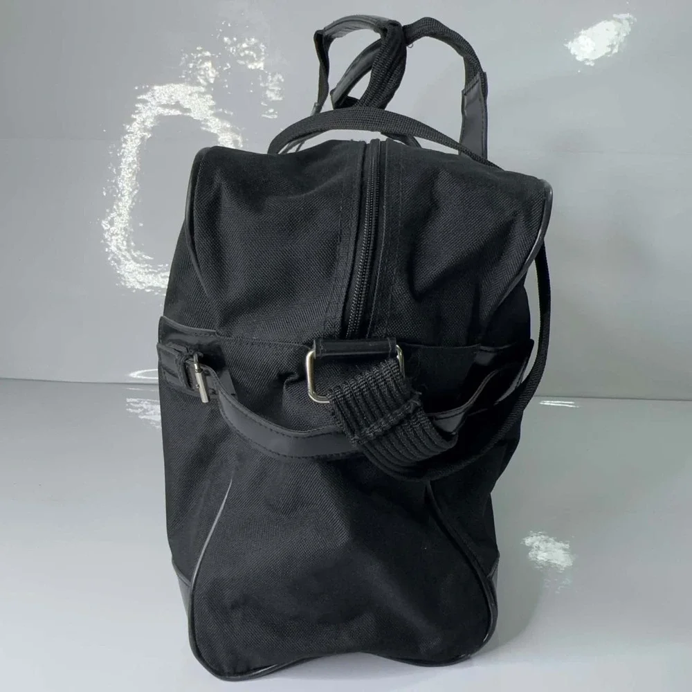 Ralph Lauren RL Black Large Duffle Weekender Travel Bag 24